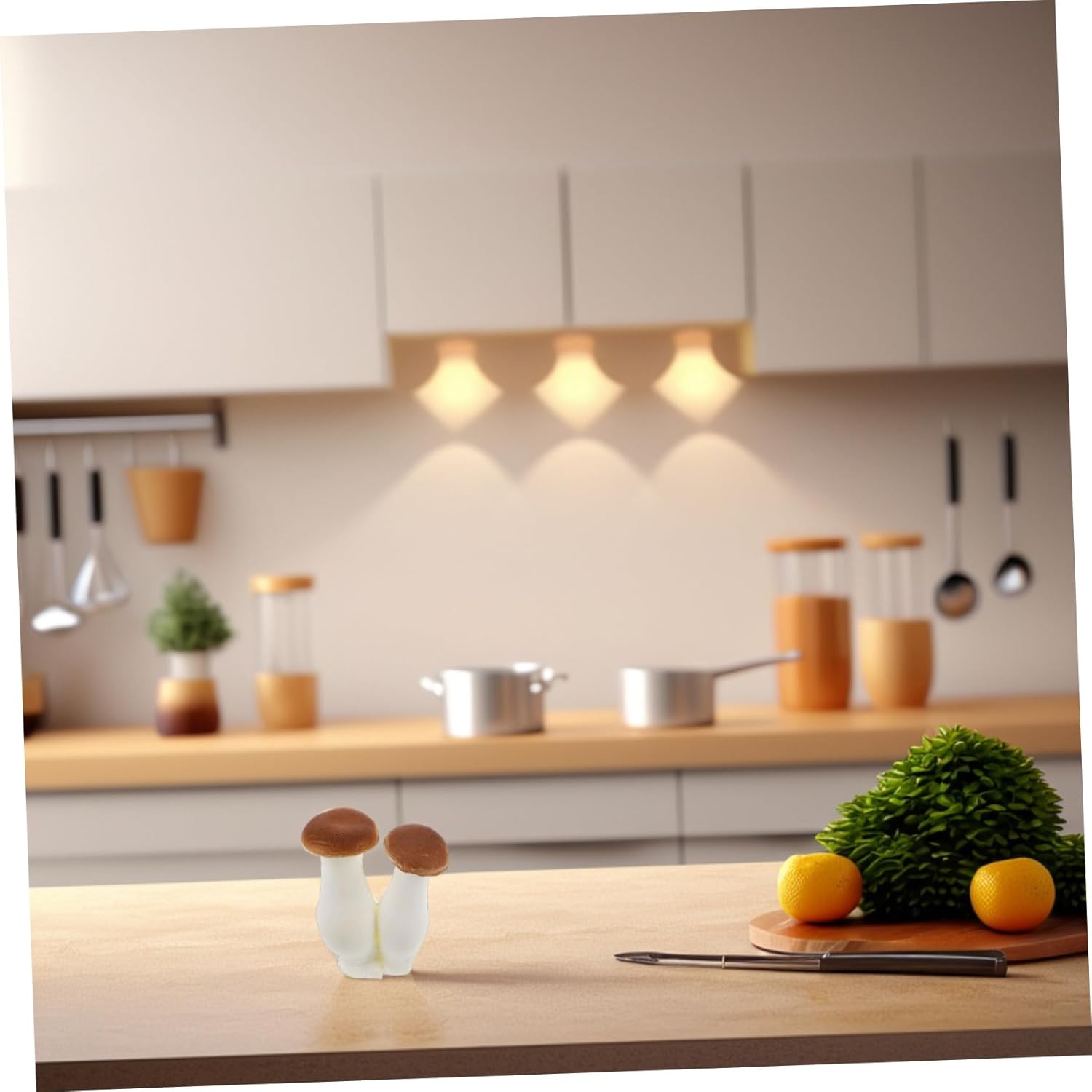 MAGICLULU Realistic Mushroom Model Home Decor