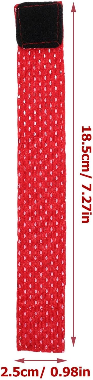 Sosoport 6pcs Adjustable Sleeve Ties for Sports