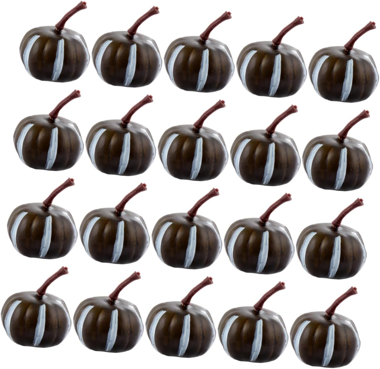 20pc Halloween Fake Carvable Mini Pumpkins for Decor