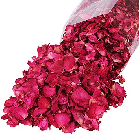 TooGet Artificial Flowers Petals Buds Rose 4 Bags Set