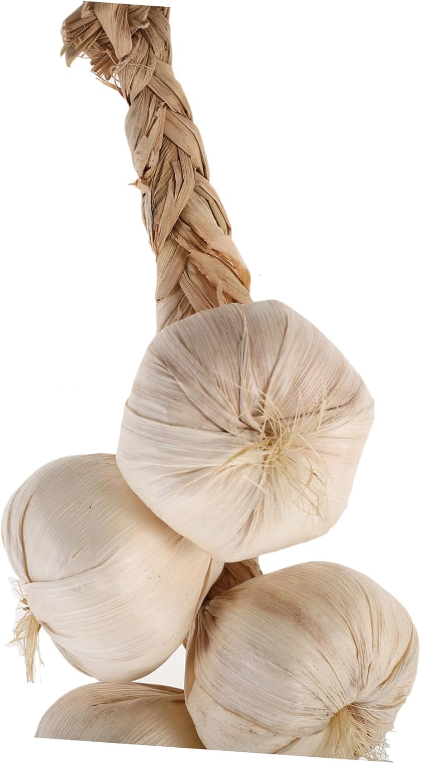 BESPORTBLE Halloween Garlic Artificial Vegetable Hanging String Props