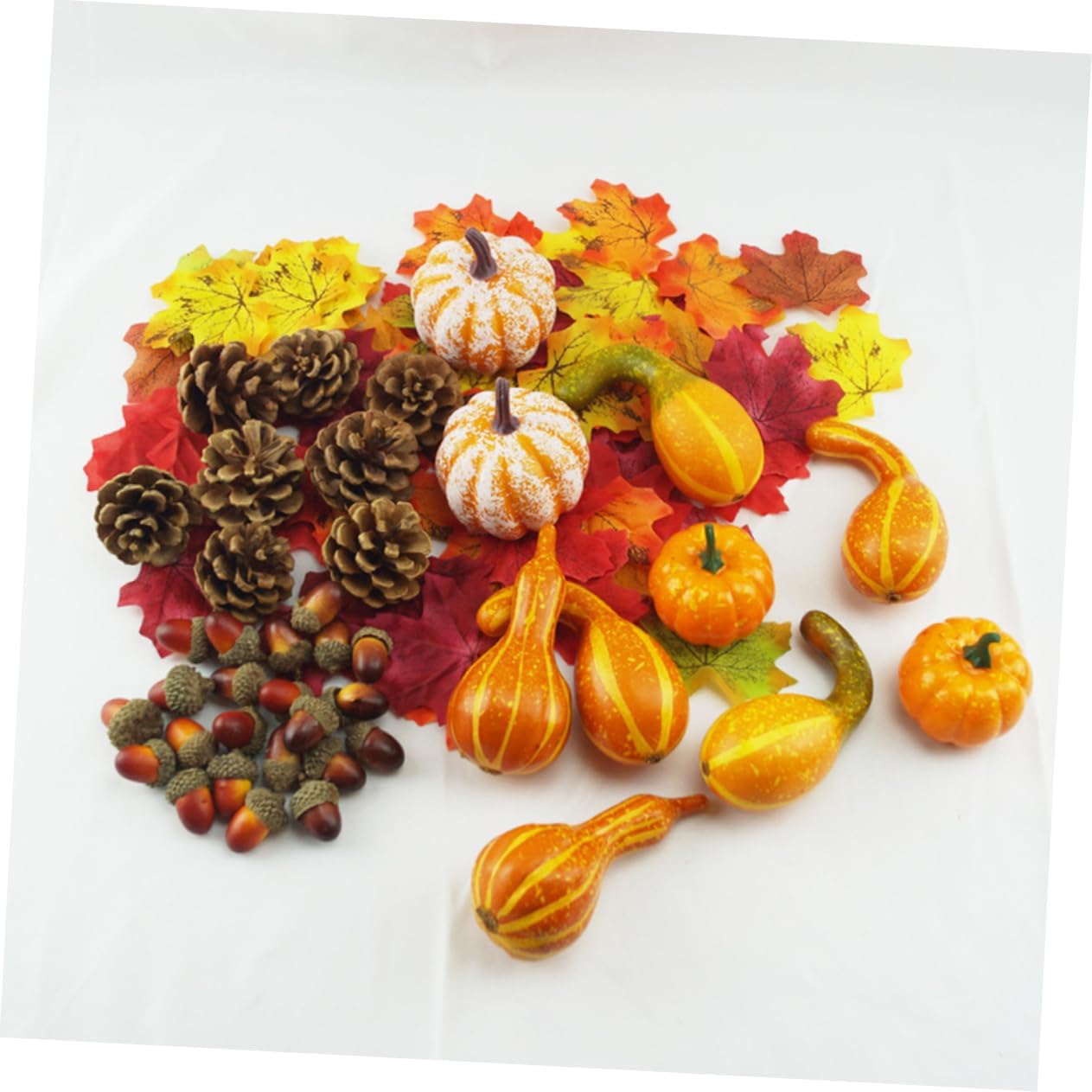 STOBAZA 141pcs Fall Halloween Decor Set