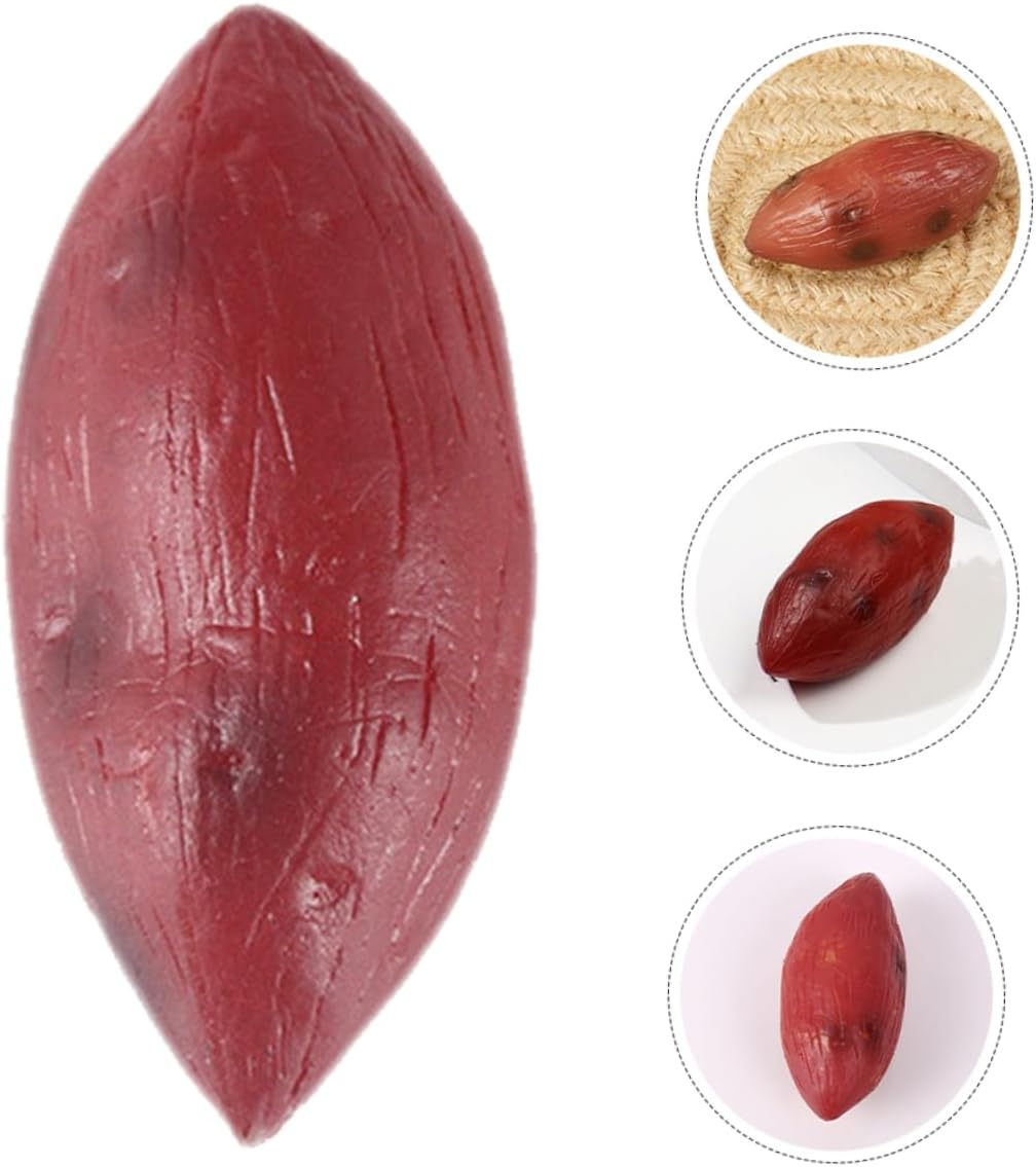 Kisangel 5pcs Lifelike Fake Sweet Potato Models