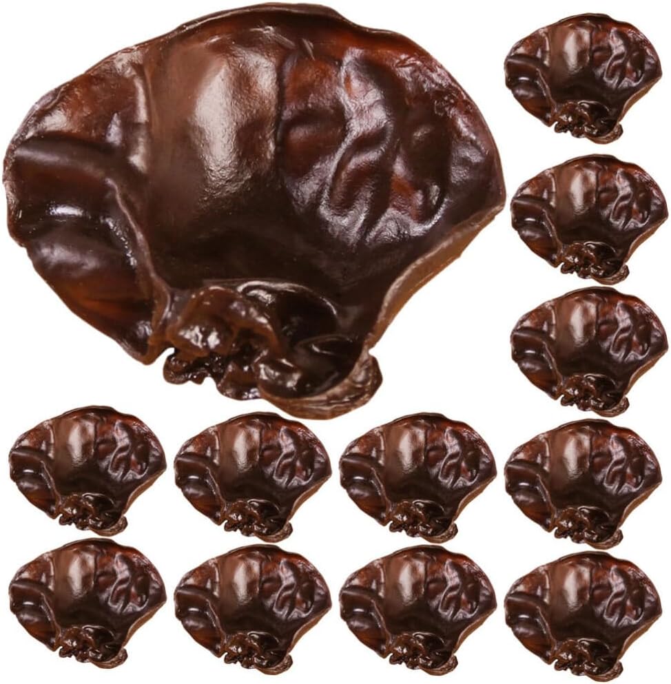 Alasum 12pcs Fake Black Artificial Vegetables Decor
