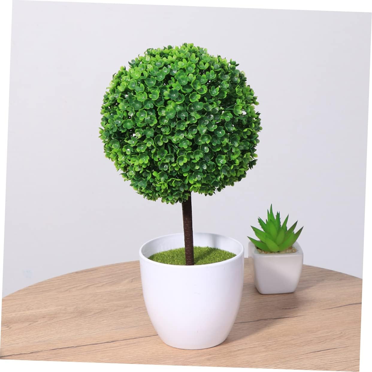 6pcs Artificial Topiaries for Home Office Window Sill Decor