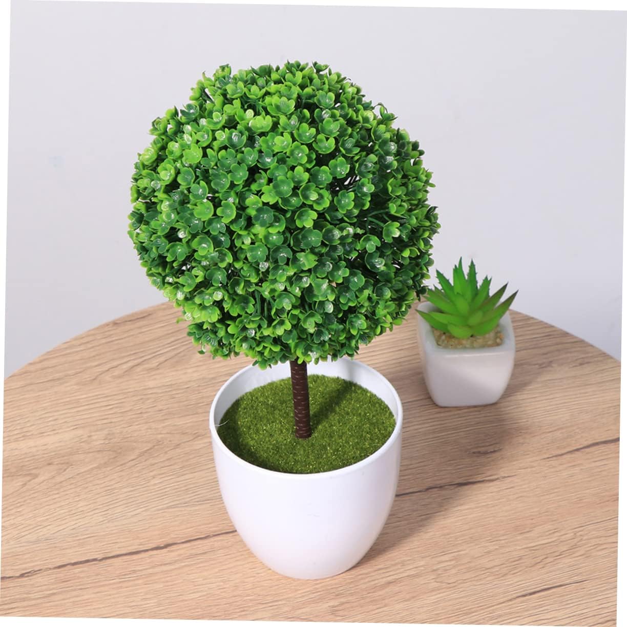 6pcs Artificial Topiaries for Home Office Window Sill Decor
