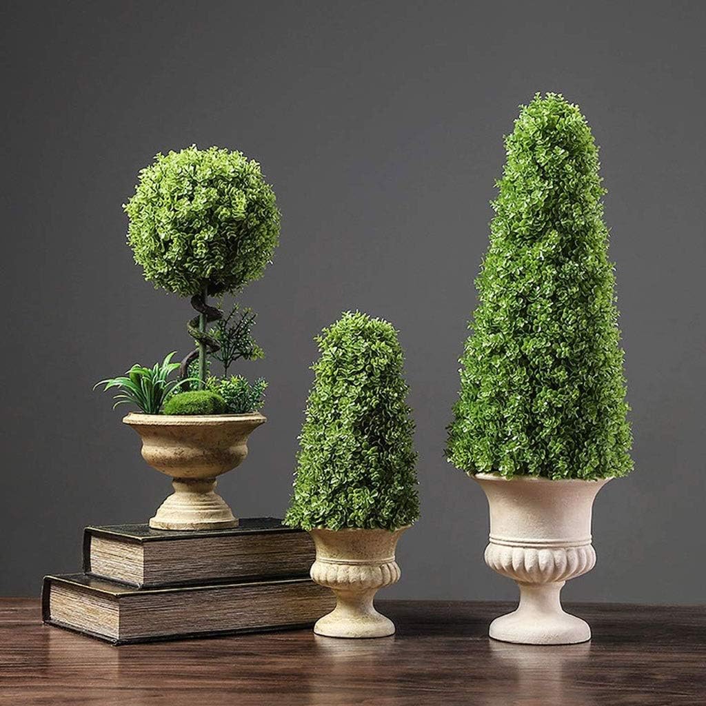 Artificial Bonsai Tree with Decorative Pot for Home Office