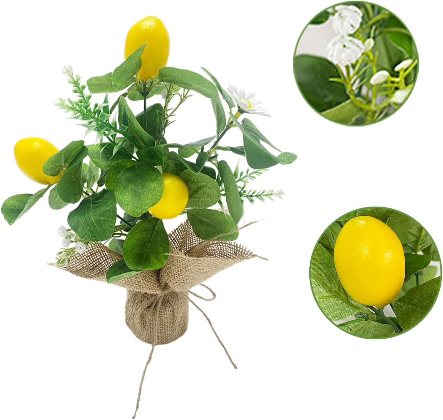 Ddewing 102in Artificial Lemon Tree Decorations