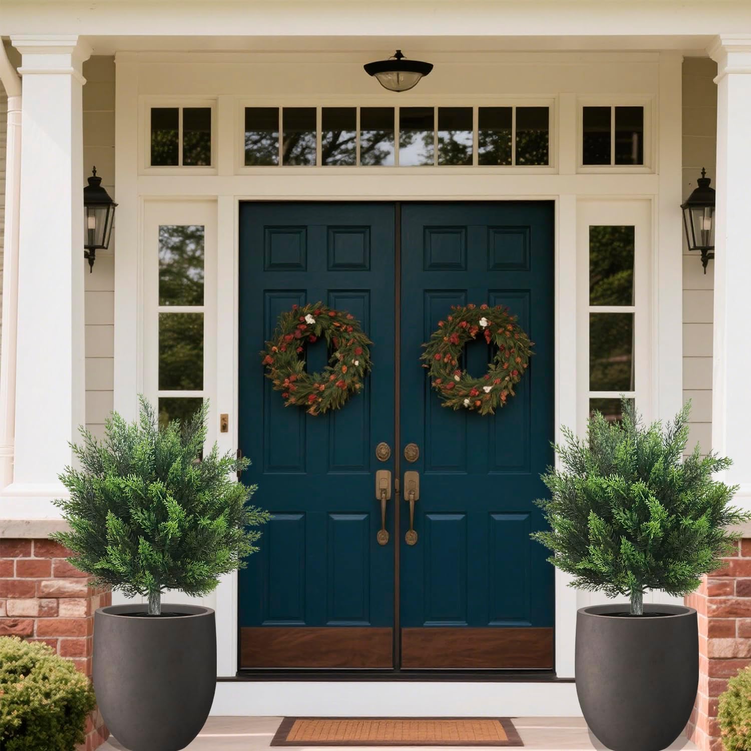 Rs Ceder Artificial Cedar Tree 28 Inch 2 Pack