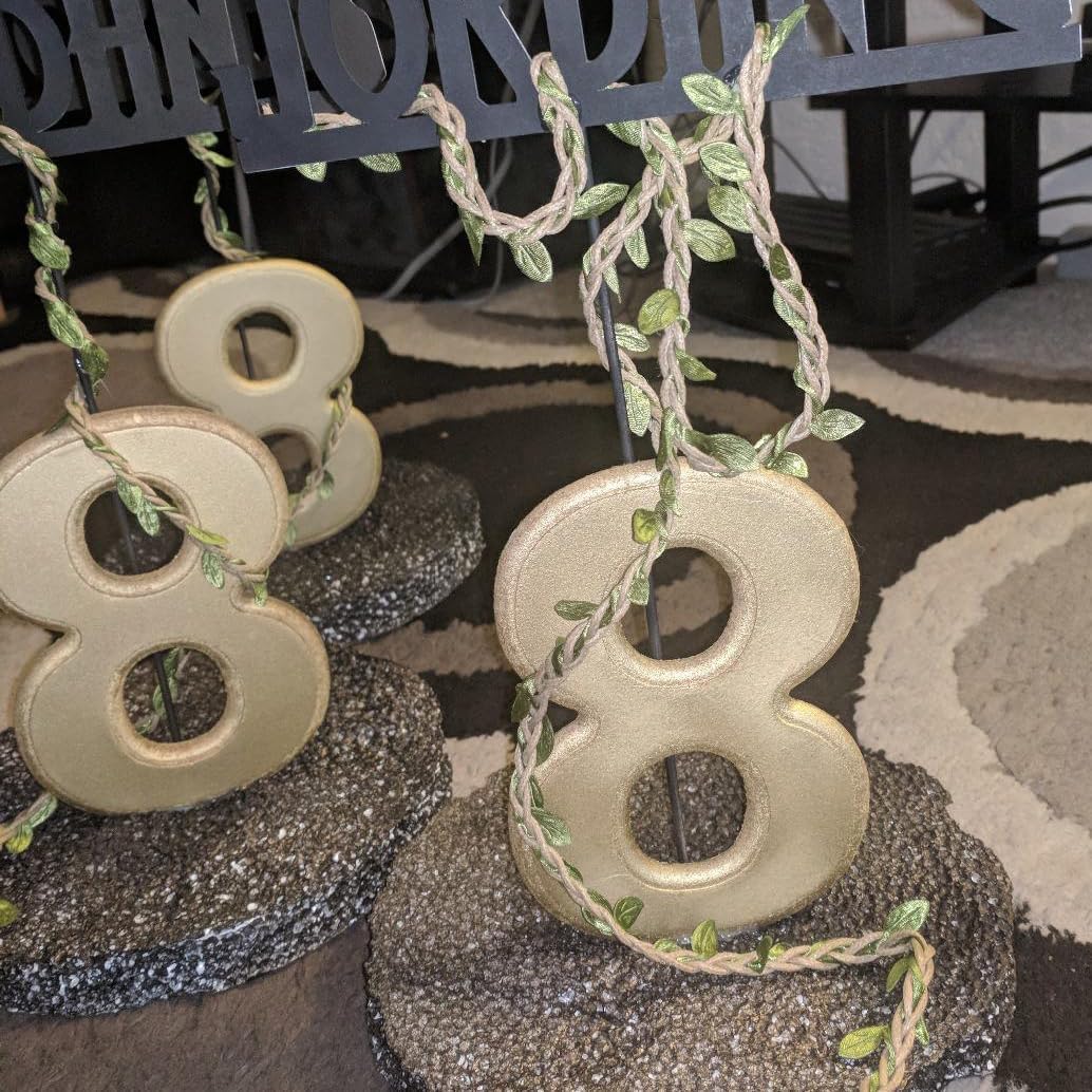 Chenkou Craft 10M Artificial Vine Garland Rustic Decor