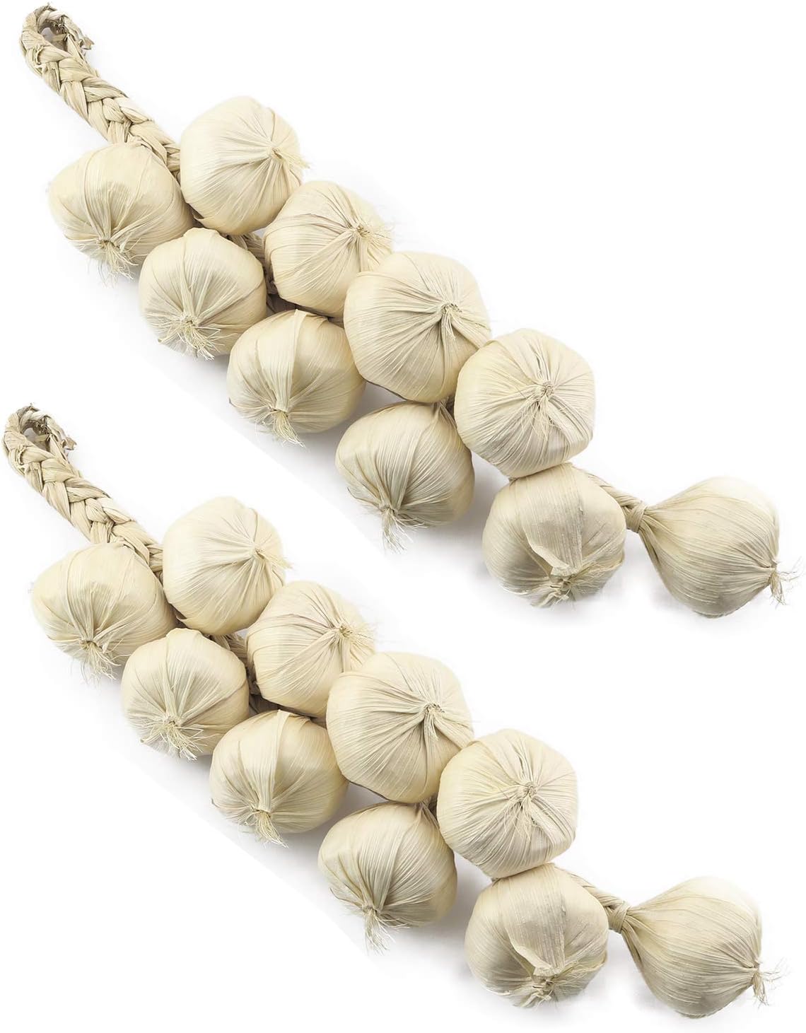 Lifelike Artificial Garlic String 2PCS Kitchen Decoration