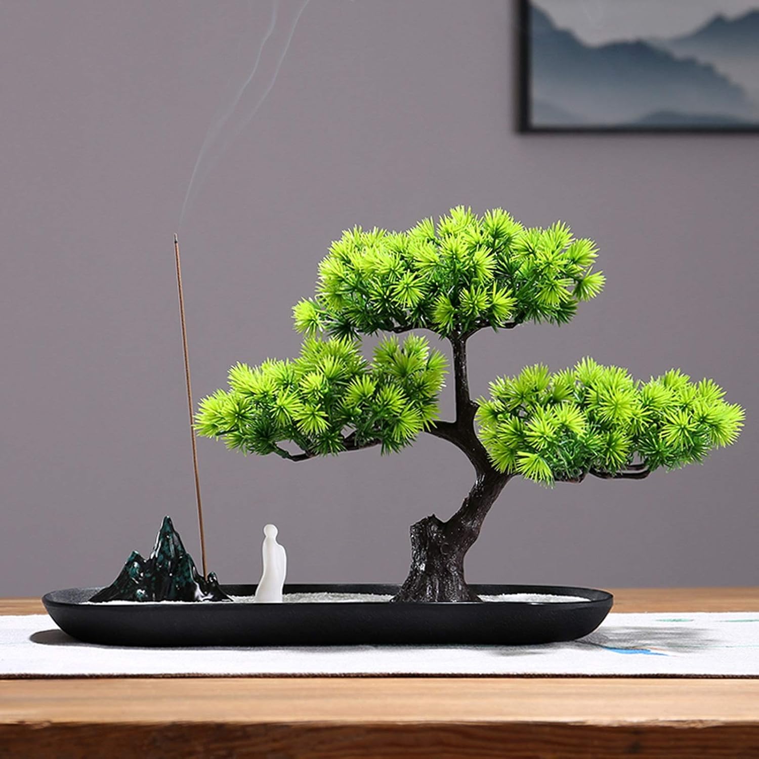 Artificial Bonsai Tree Welcome Pine Decorative Plant