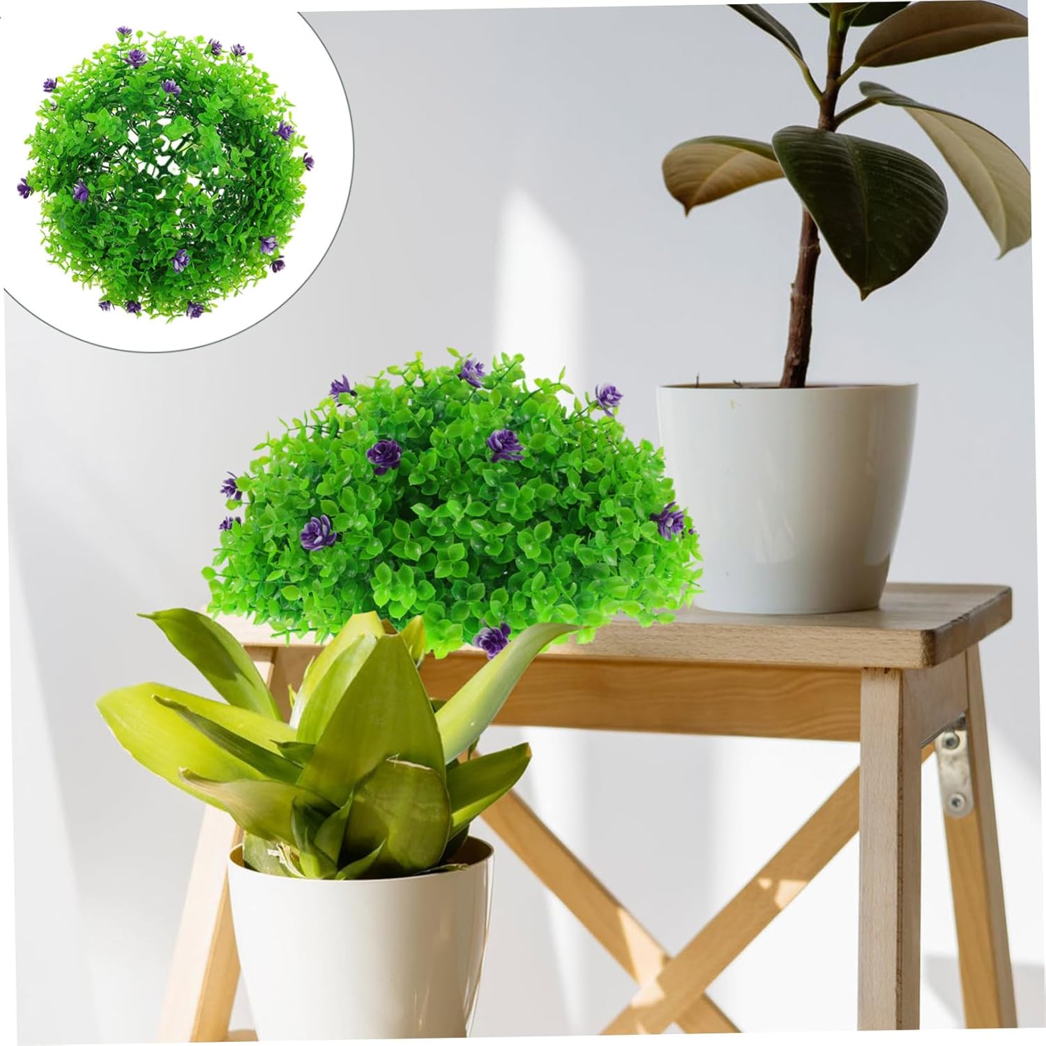 Garden Decorative Grass Balls Artificial Topiary Plants
