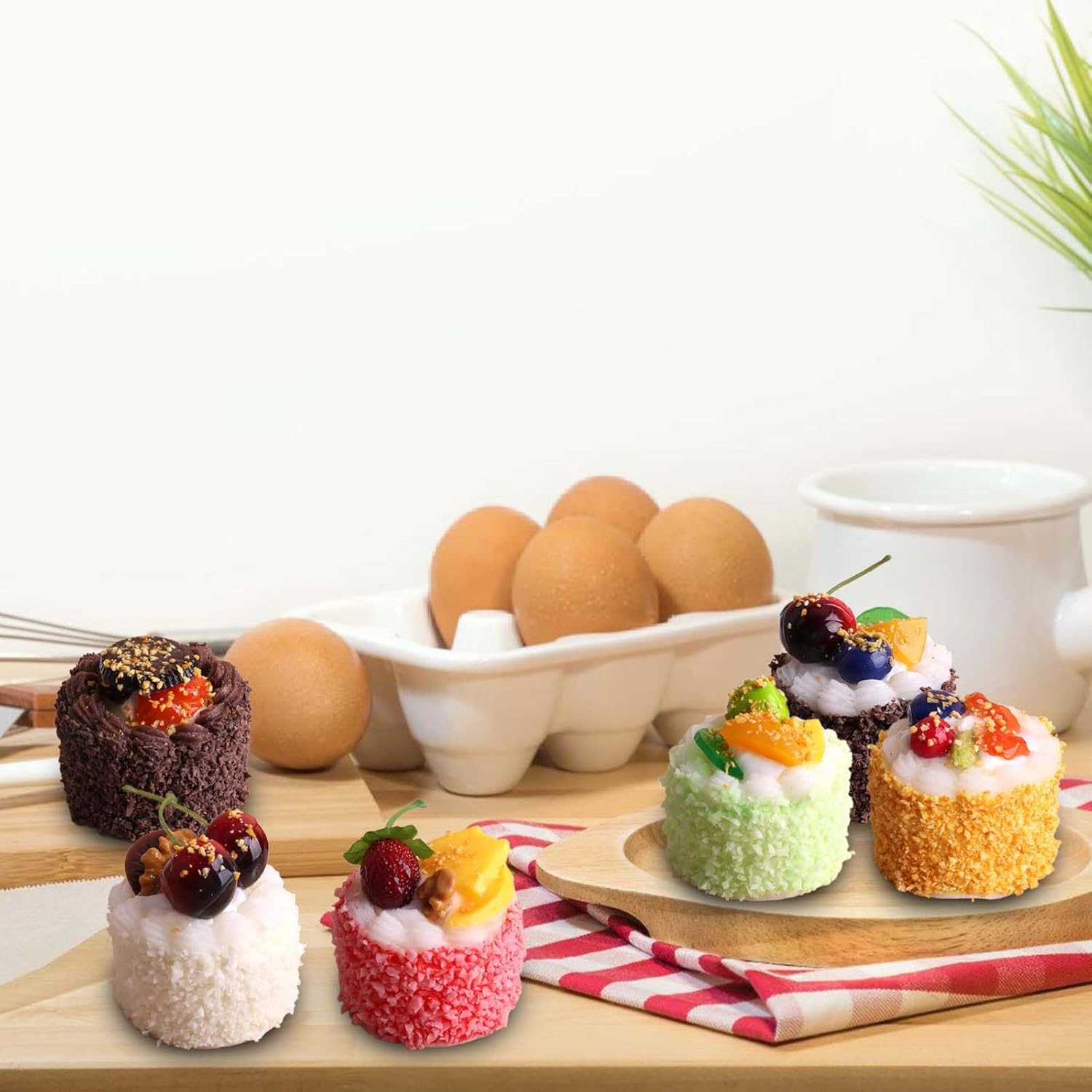 Realistic Artificial Chocolate Cake Model for Display and Photography