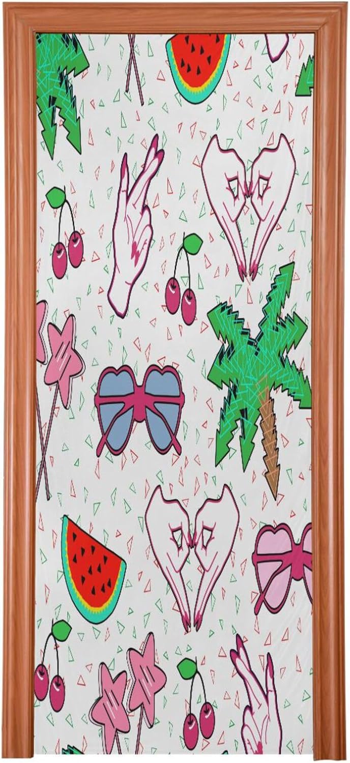 Susiyo Stretchy Door Cover for Festive Home Decor