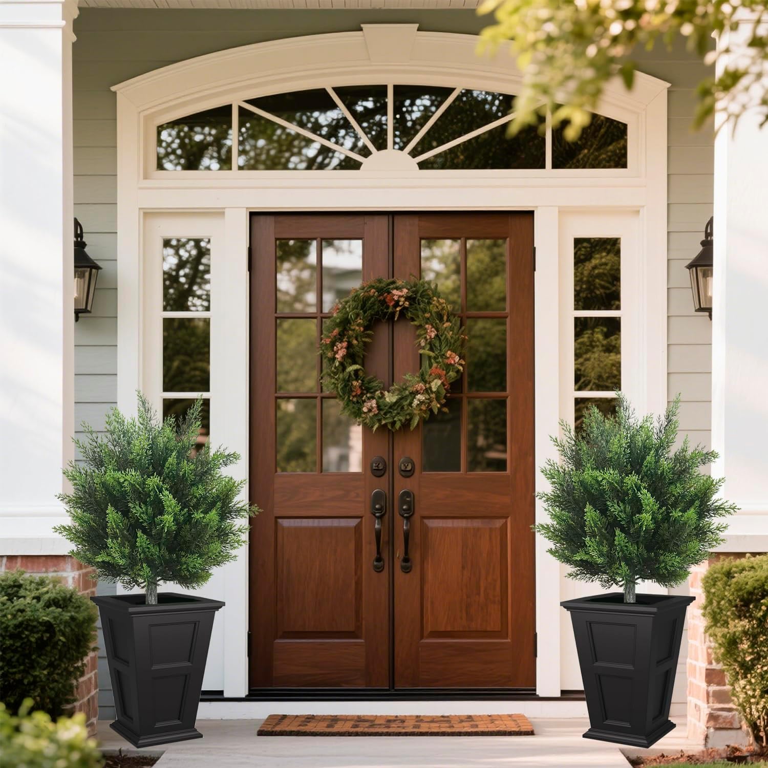 Rs Ceder Artificial Cedar Tree 28 Inch 2 Pack