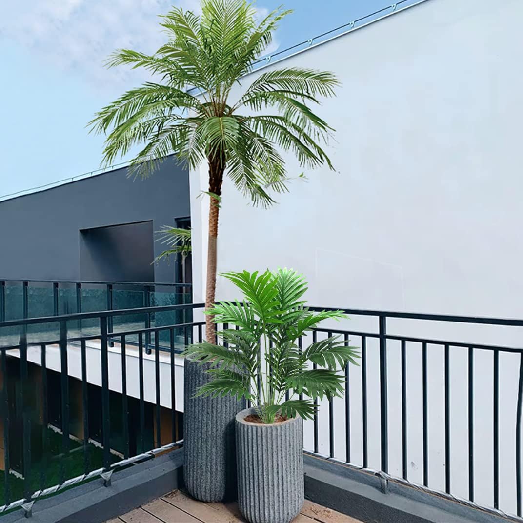 Beebel 30 Artificial Palm Leaves Greenery Bush