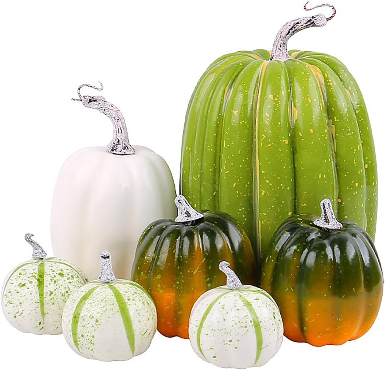 Keebgyy Artificial Pumpkin Ornament Set