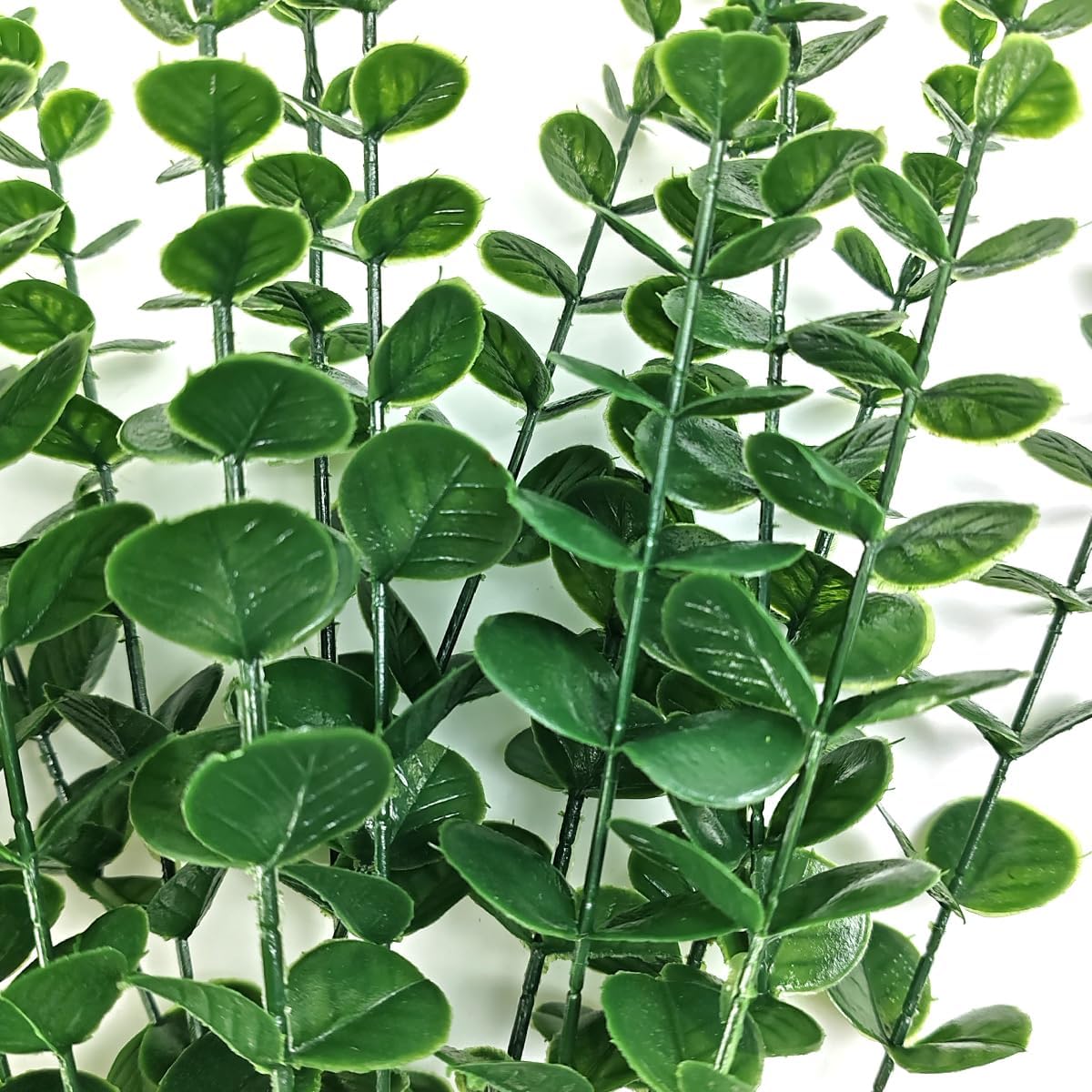 TIHOOD 50PCS Faux Eucalyptus Stems for Decor