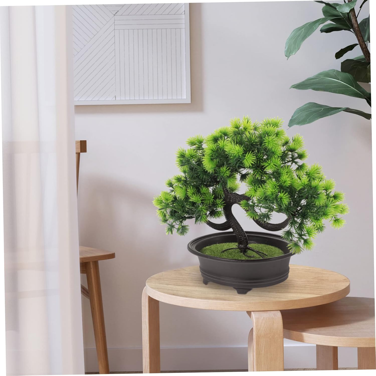 3pcs Welcome Pine Artificial Bonsai Trees with Planters