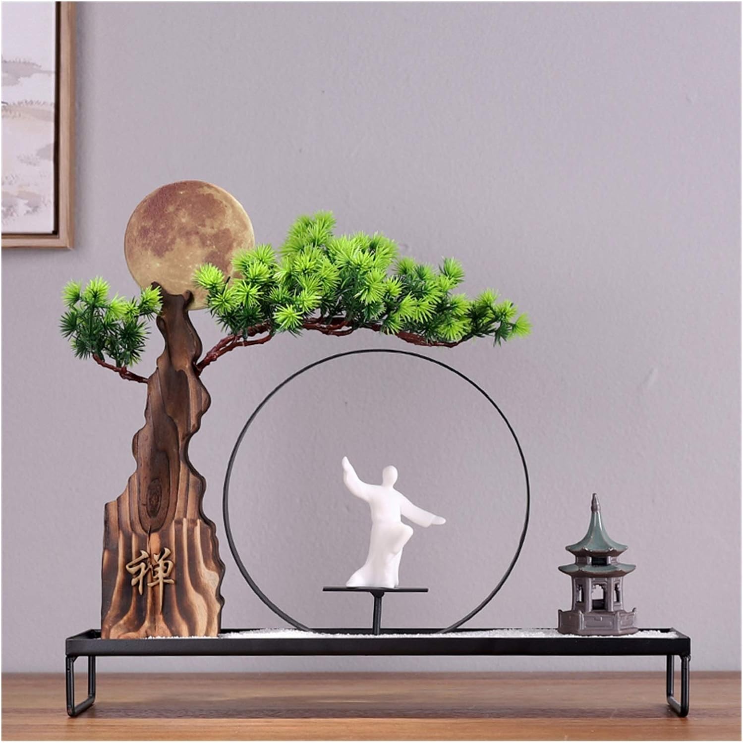 Artificial Bonsai Tree for Living Room and Desk Decor
