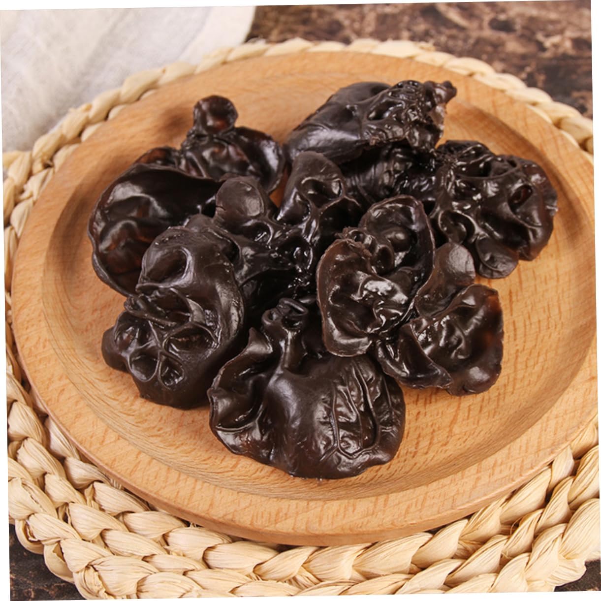 Happyyami 10pcs Artificial Agarics Kitchen Decor Models