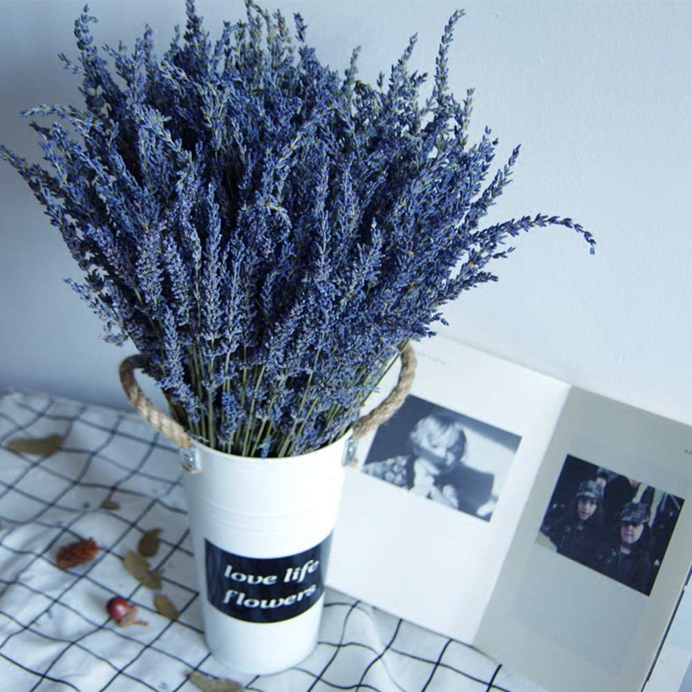 TooGet Natural Lavender Bundles 400 Stems Dried Lavender Bouquet 16-18 Inches