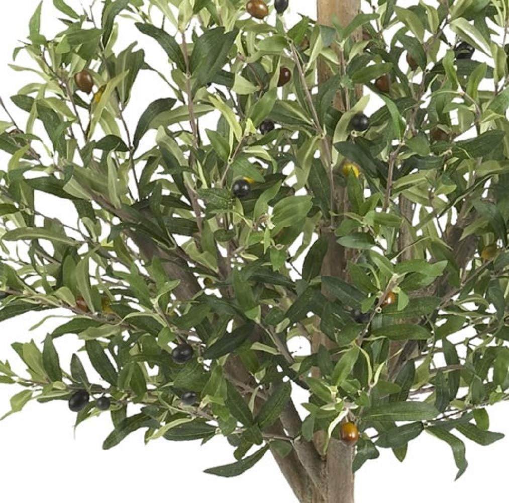 Nearly Natural 5309 Olive Double Topiary Silk Tree 45 Feet Green