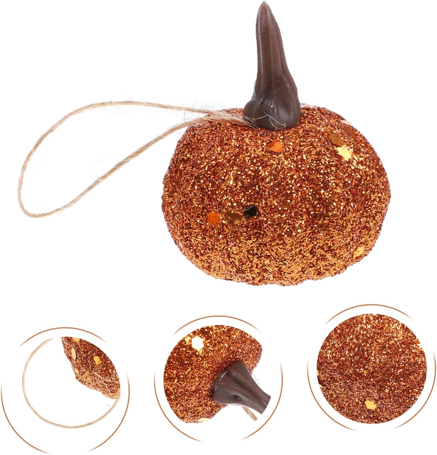 IMIKEYA 12pcs Realistic Foam Pumpkins Halloween Decorative Props