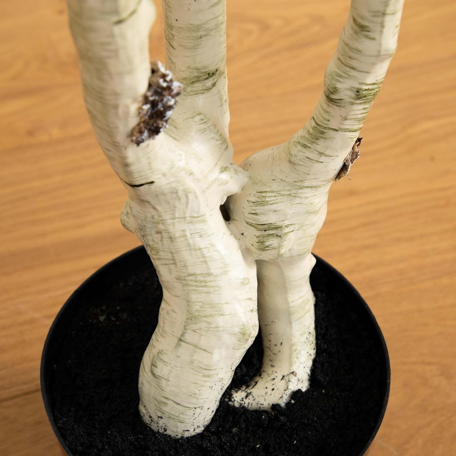Nearly Natural 6ft Artificial Birch Tree with Real Touch Leaves