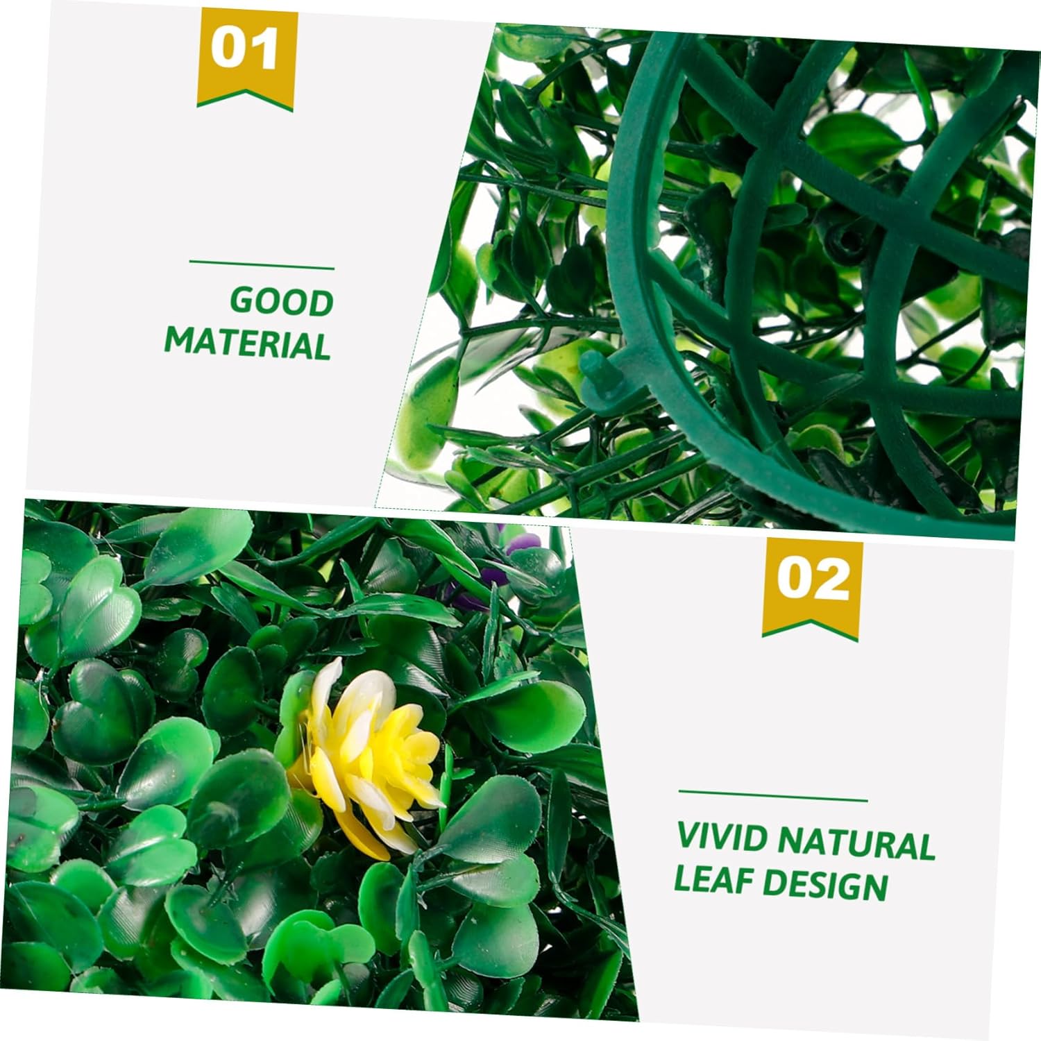 KESYOO Artificial Topiary Ball Hanging Decoration