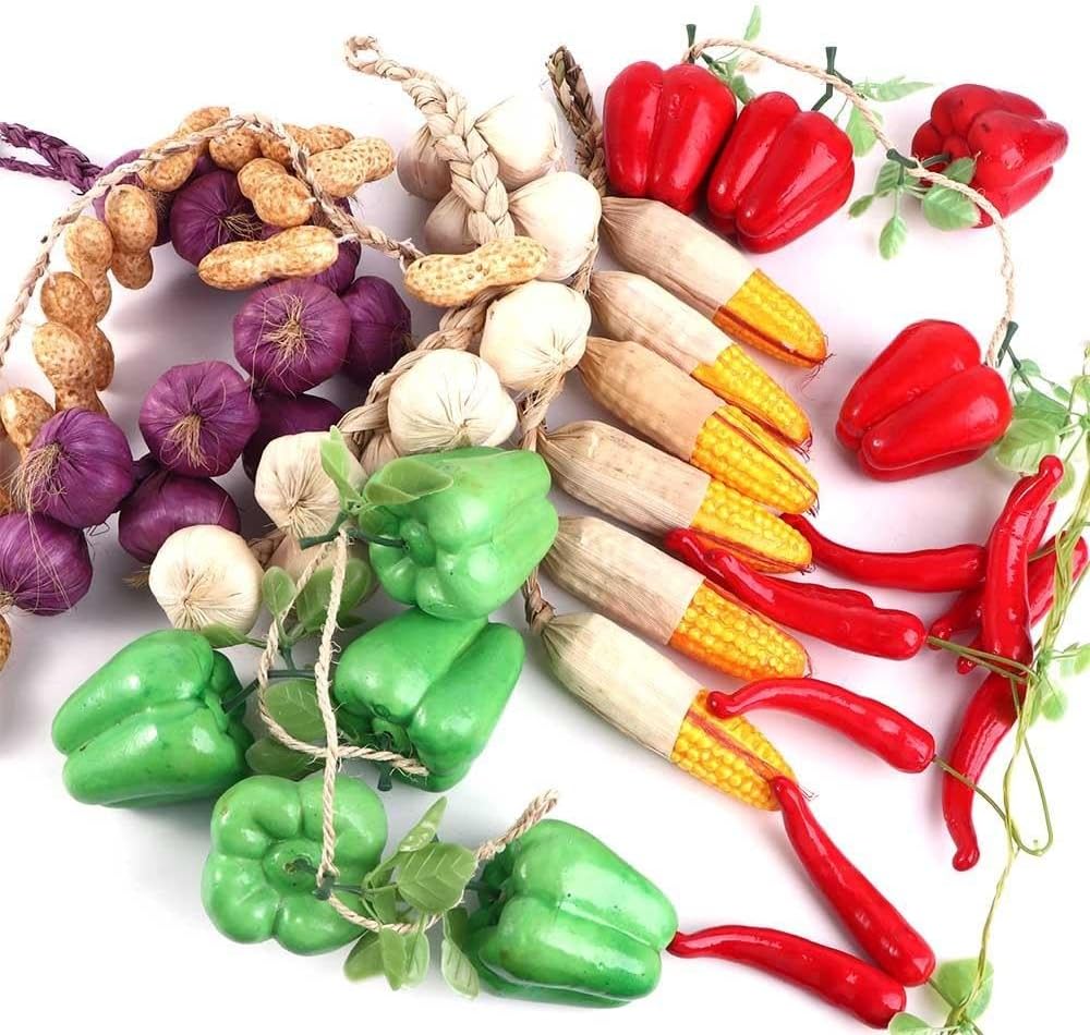 Artificial Garlic String for Home Decor and Photography