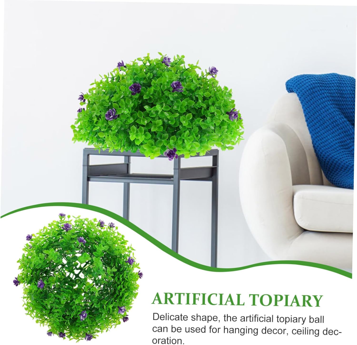Garden Decorative Grass Balls Artificial Topiary Plants