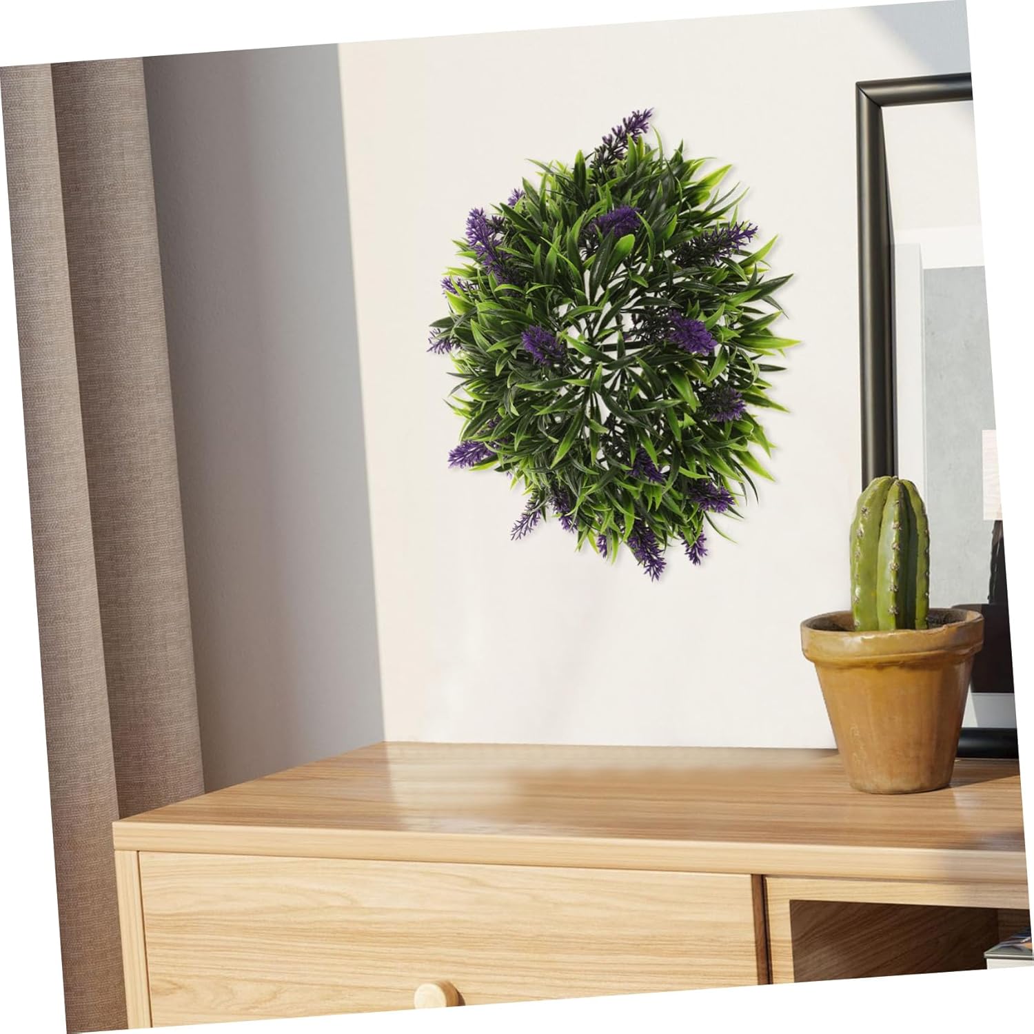 Wakauto Artificial Lavender Topiary Decor Ball