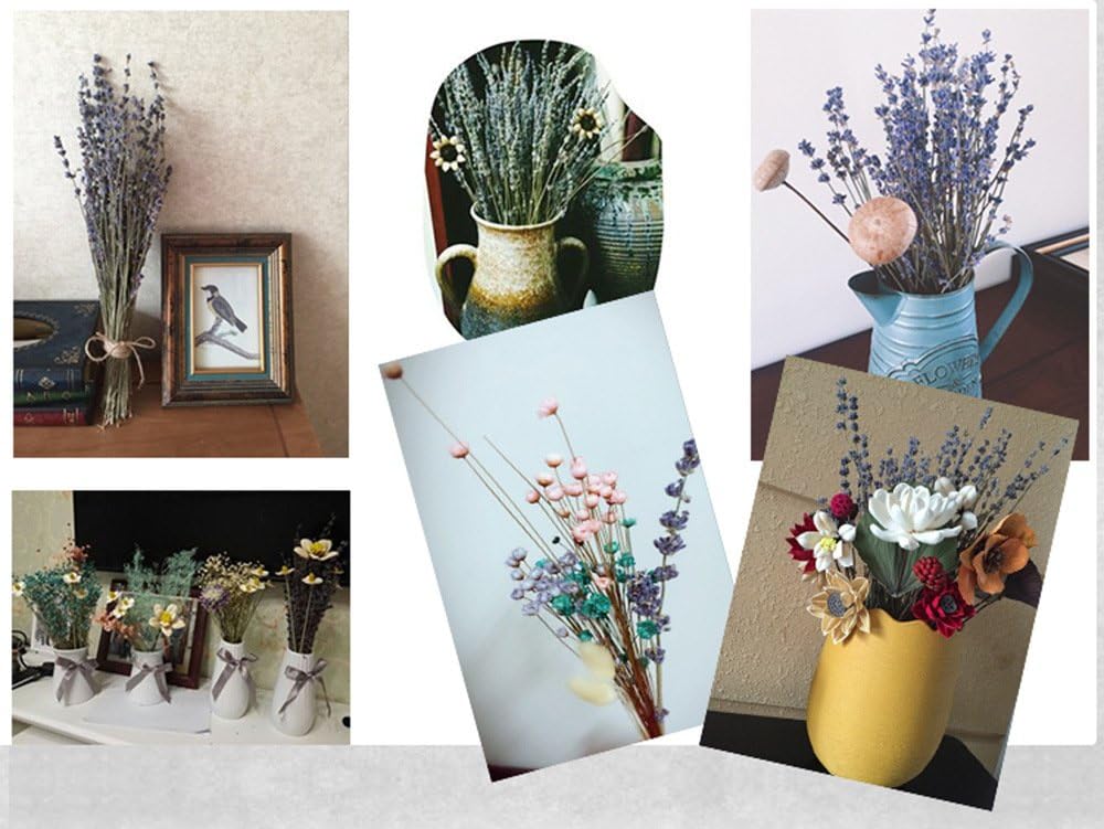 TooGet Natural Lavender Bundles 400 Stems Dried Lavender Bouquet 16-18 Inches