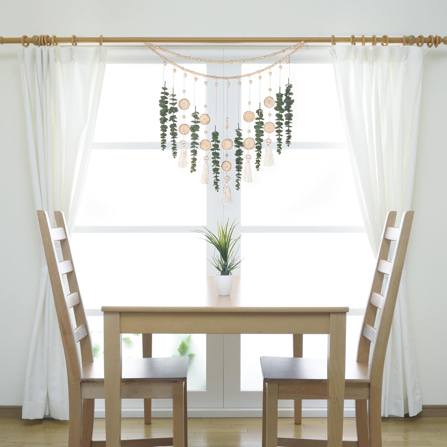 Giauma Artificial Eucalyptus Wall Garland Sage Green Boho Decor
