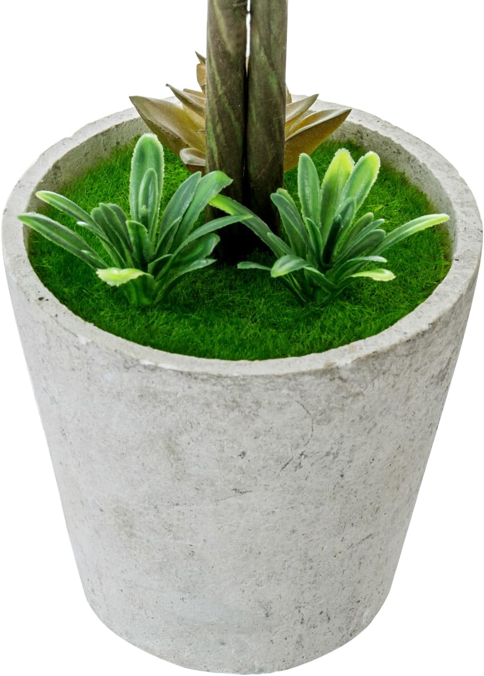 MyGift 15 Inch Artificial Boxwood Topiary Tree 2 Pack