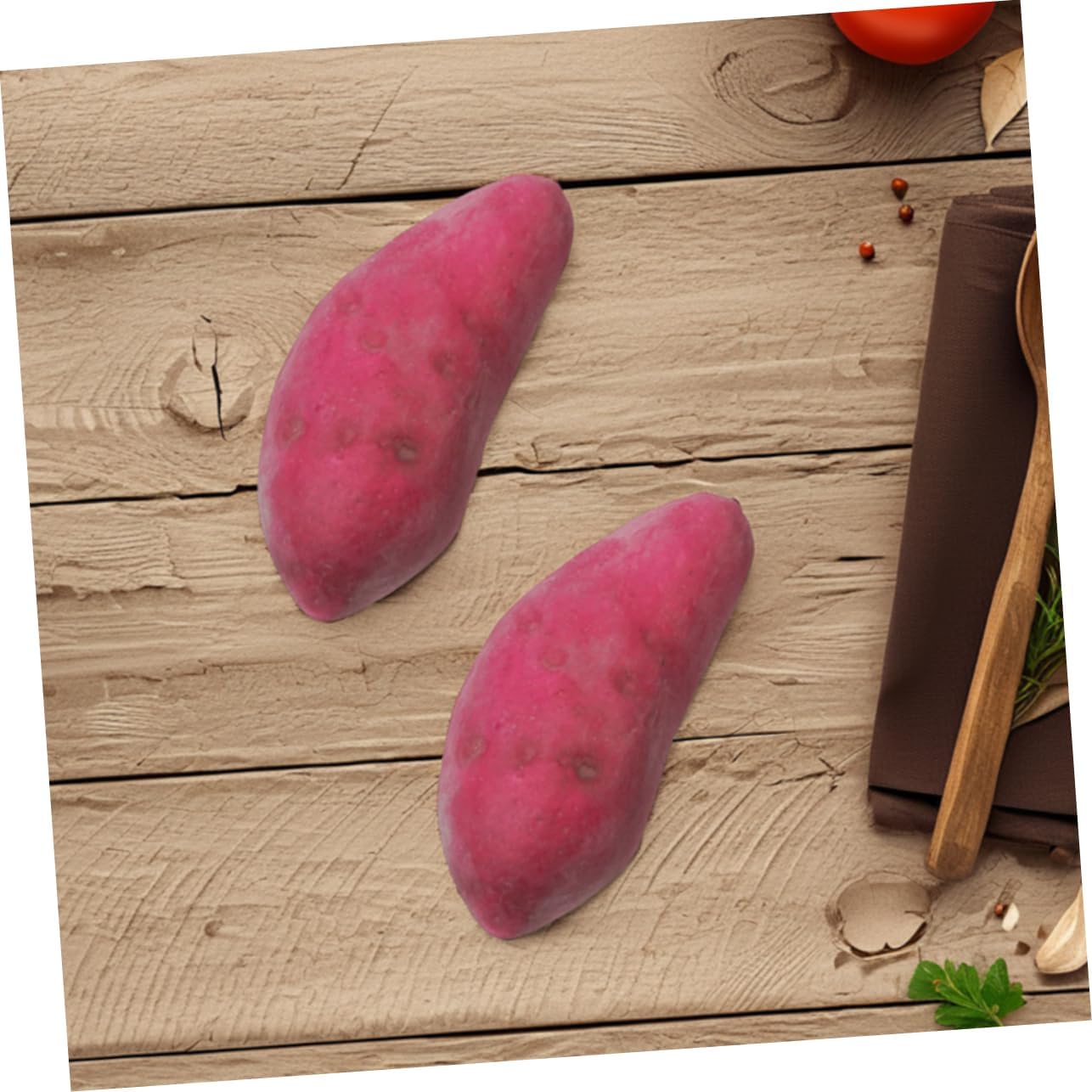 TOYANDONA 6pcs Lifelike Artificial Sweet Potato Decor