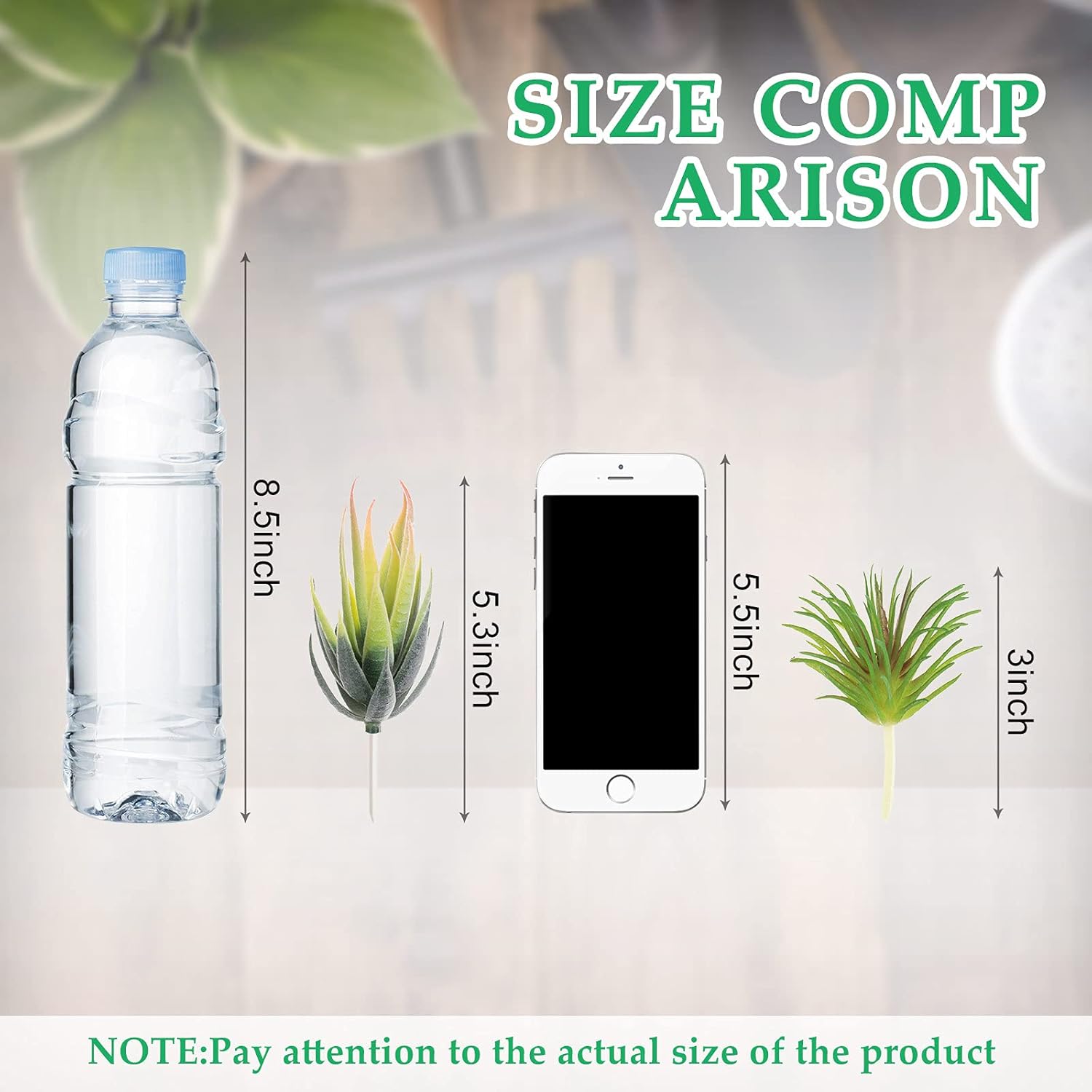 Jutom 32 Pieces Mini Artificial Succulents for Home Decor