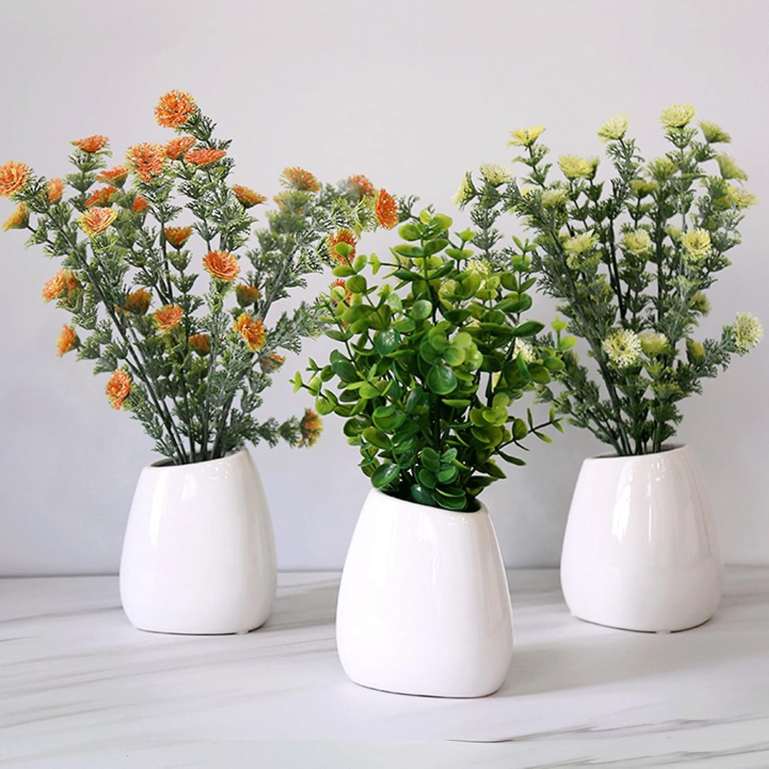 Artificial Topiary Plant with Ceramic Pot