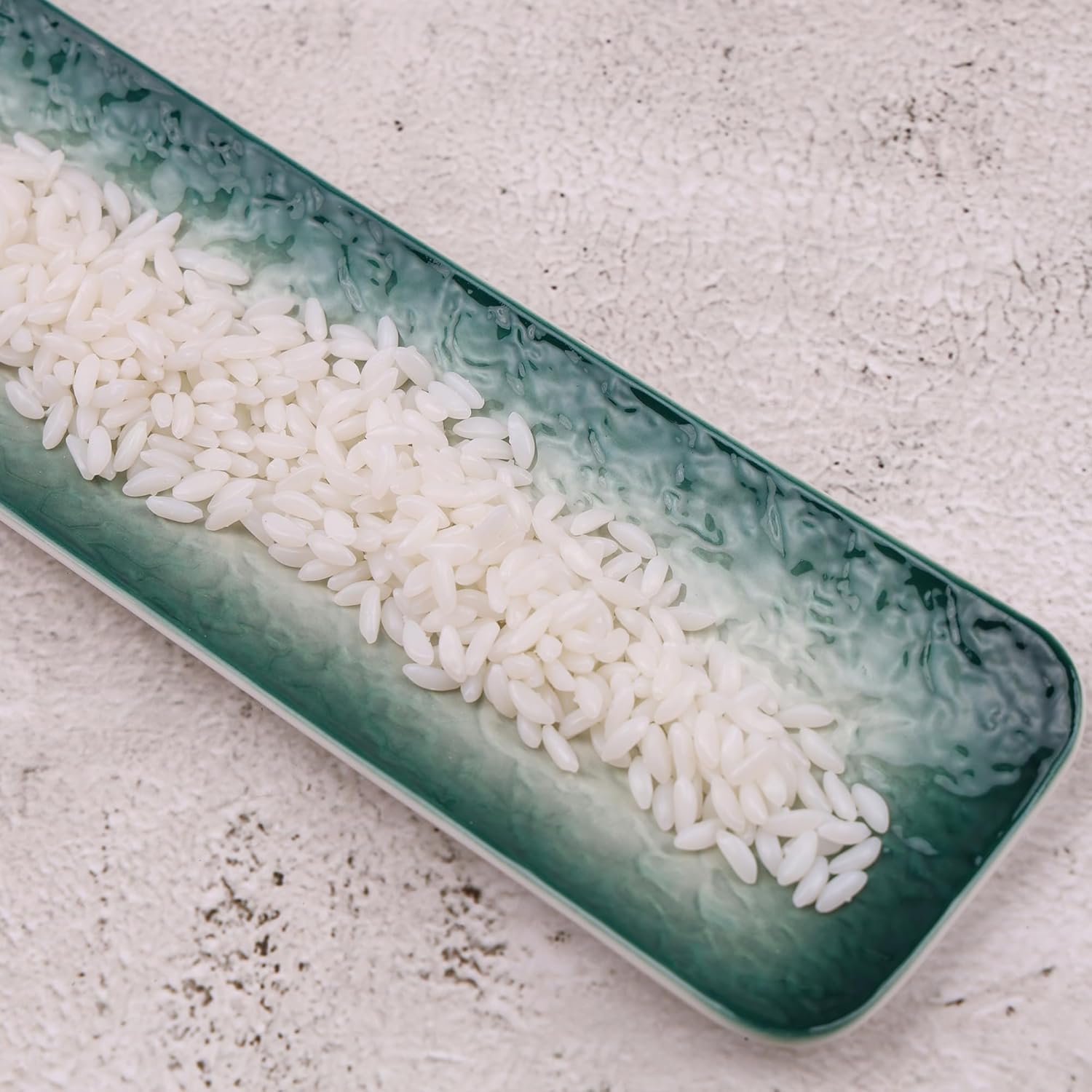 100g Artificial White Rice Realistic Decoration Model