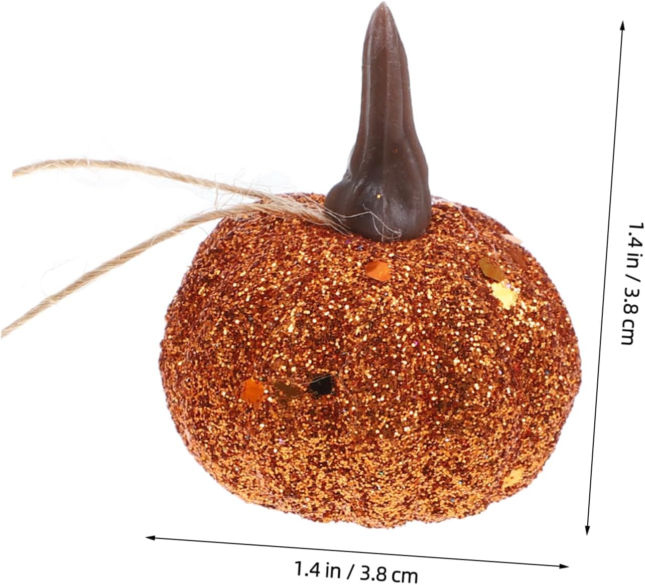 IMIKEYA 12pcs Realistic Foam Pumpkins Halloween Decorative Props