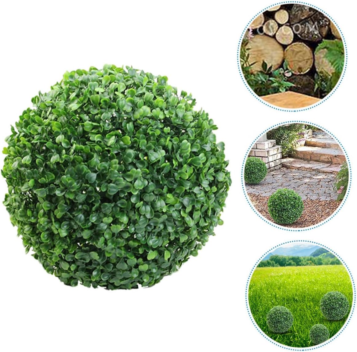 Artificial Topiary Balls for Indoor Outdoor Decor