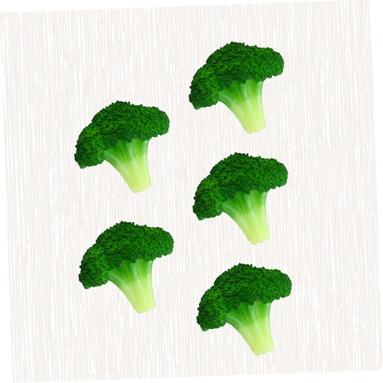 STOBAZA 10pcs Realistic Broccoli Artificial Decor Display Props