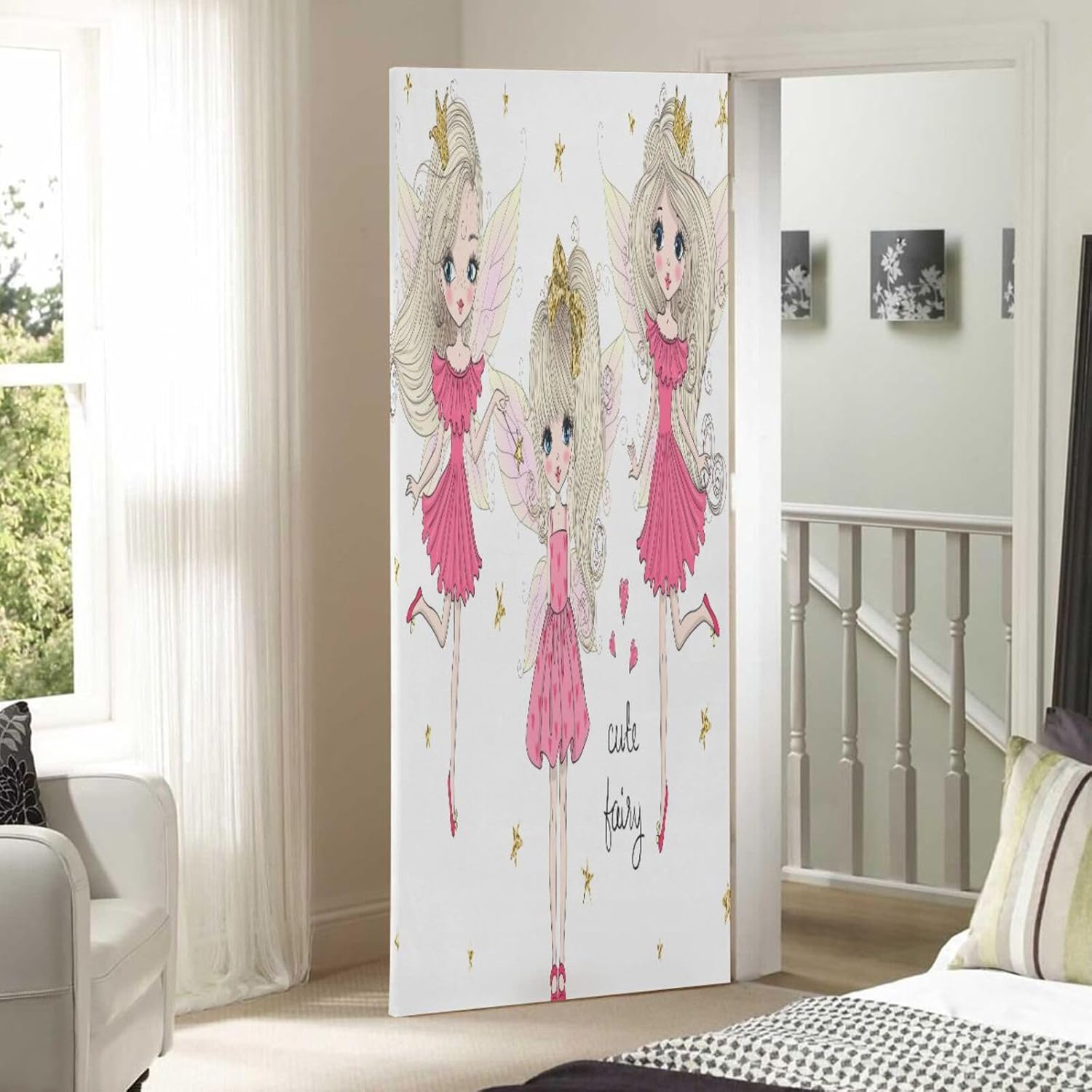 Susiyo Angel Girl Halloween Door Cover