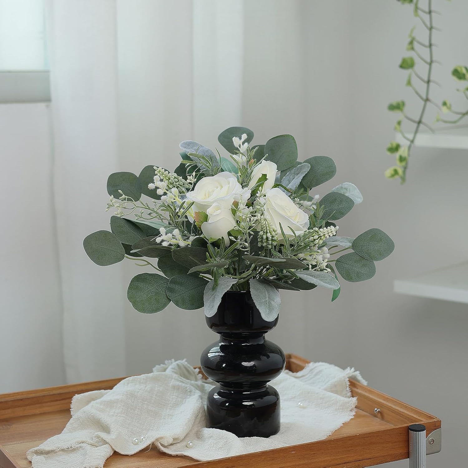 YXZZWL Artificial Greenery Stem Set 65 Pcs for Wedding DIY