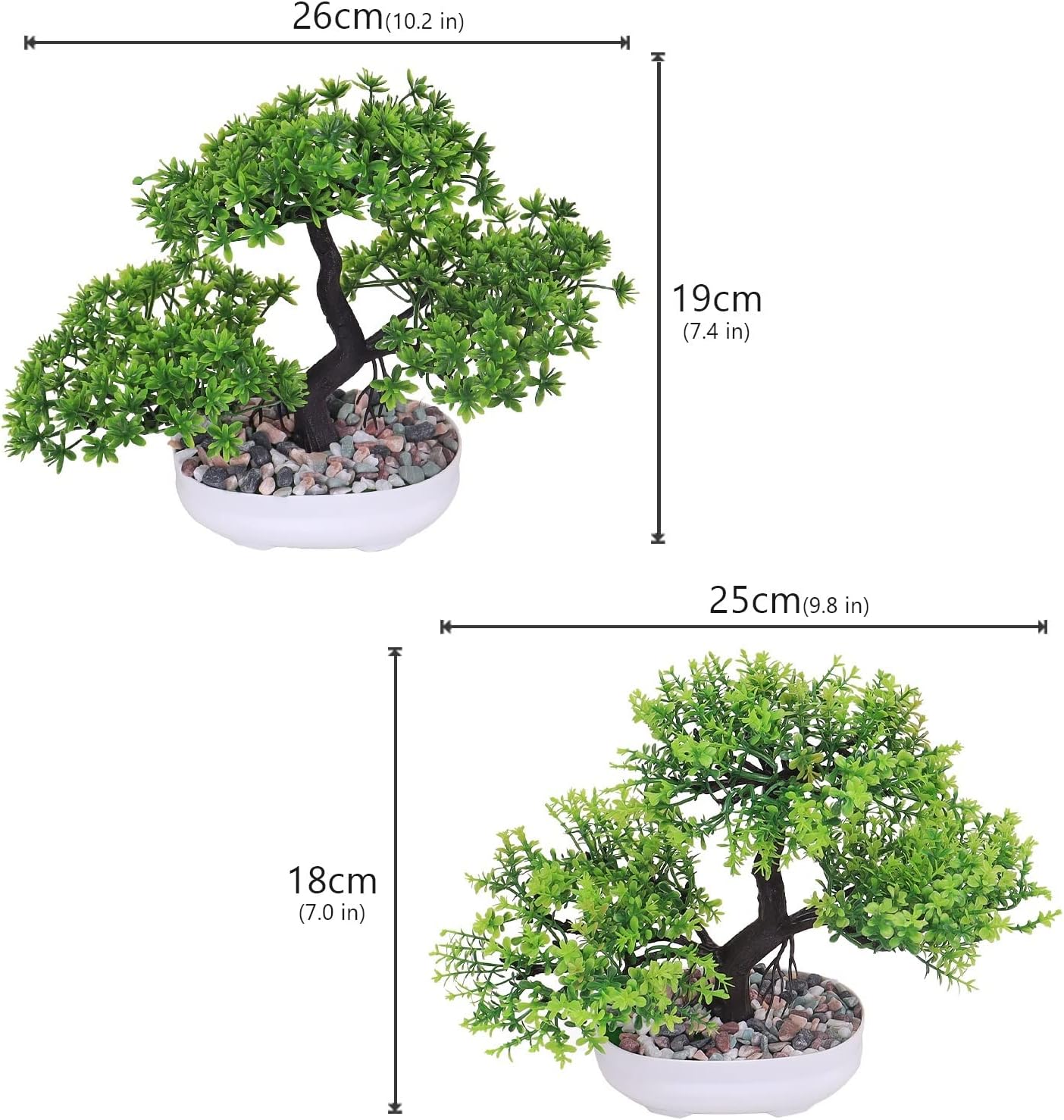Artificial Pine Bonsai Tree Office Decor