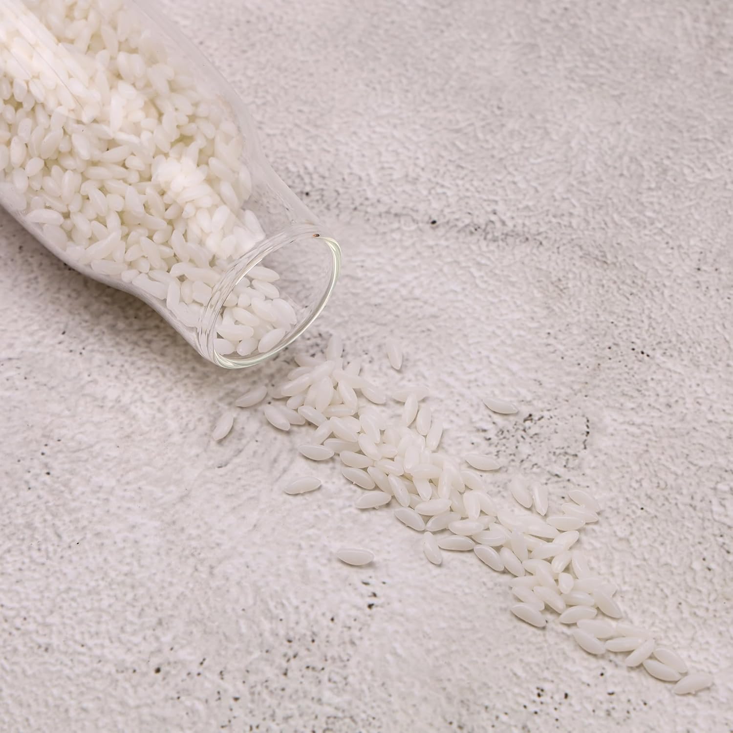 100g Artificial White Rice Realistic Decoration Model