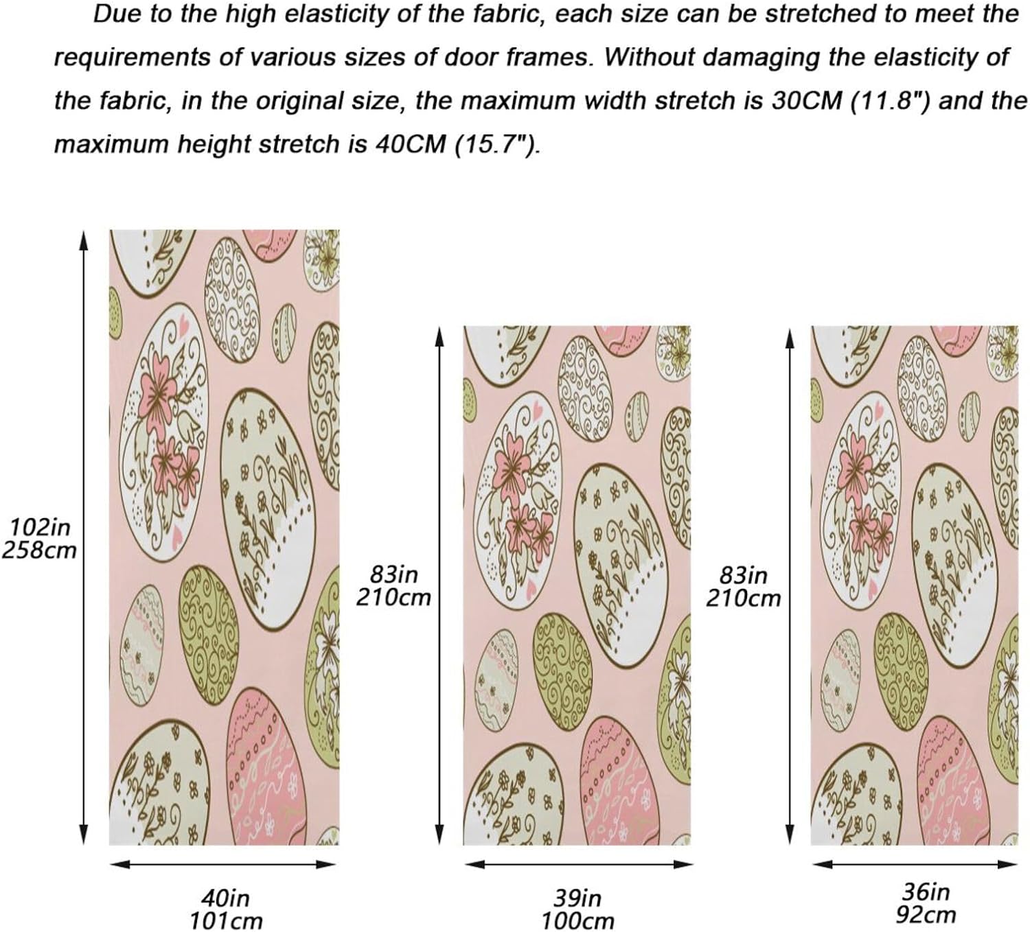 Susiyo Festive Door Cover for Home Decor