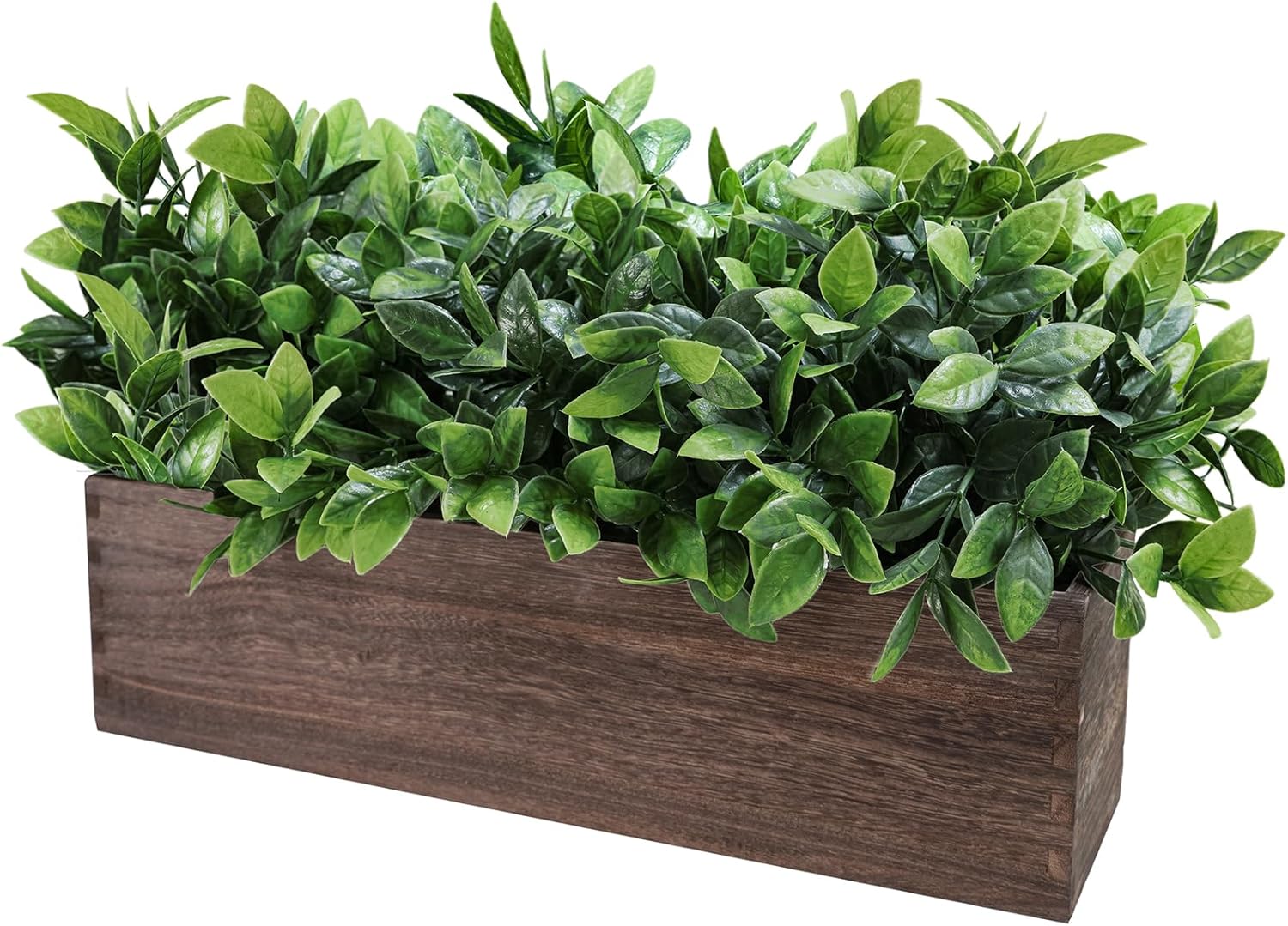 Winlyn 14 Inch Artificial Boxwood Plant Decor